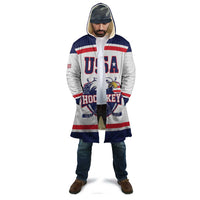 USA Ice Hockey Custom Cloak American Eagle Spirit White Version