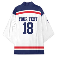 USA Ice Hockey Custom Kimono American Eagle Spirit White Version