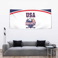 USA Ice Hockey Tapestry American Eagle Spirit White Version