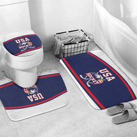 USA Ice Hockey Bathroom Set American Eagle Spirit Blue Version