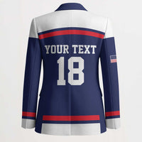 USA Ice Hockey Custom Blazer American Eagle Spirit Blue Version