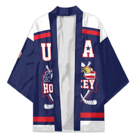 USA Ice Hockey Custom Kimono American Eagle Spirit Blue Version