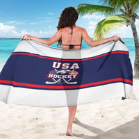 USA Ice Hockey Sarong American Eagle Spirit Blue Version