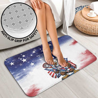 Custom USA Lacrosse Bathroom Set American Eagle Mascot