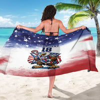 Custom USA Lacrosse Sarong American Eagle Mascot
