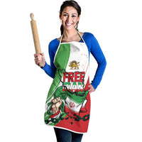 Free Iran Lion and Sun Apron Persian Freedom Protest