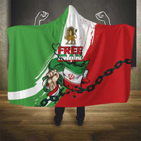 Free Iran Lion and Sun Hooded Blanket Persian Freedom Protest