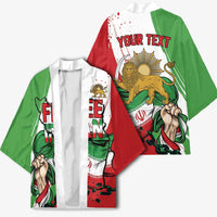 Free Iran Lion and Sun Personalized Kimono Persian Freedom Protest