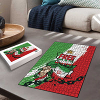 Free Iran Lion and Sun Puzzle Persian Freedom Protest