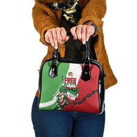 Free Iran Lion and Sun Shoulder Handbag Persian Freedom Protest