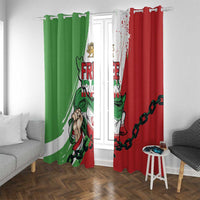 Free Iran Lion and Sun Window Curtain Persian Freedom Protest
