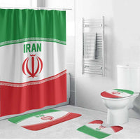 Iran Flag Bathroom Set Persian Pride National Colors