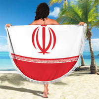 Iran Flag Beach Blanket Persian Pride National Colors