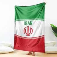 Iran Flag Blanket Persian Pride National Colors