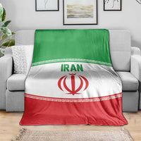 Iran Flag Blanket Persian Pride National Colors