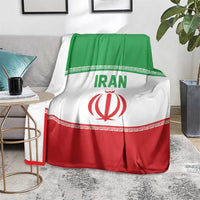 Iran Flag Blanket Persian Pride National Colors