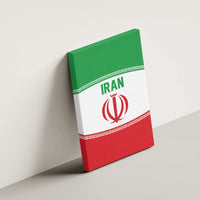 Iran Flag Canvas Wall Art Persian Pride National Colors