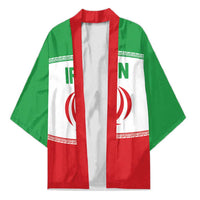 Iran Flag Custom Kimono Persian Pride National Colors