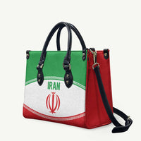 Iran Flag Leather Bag Persian Pride National Colors