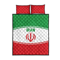 Iran Flag Quilt Bed Set Persian Pride National Colors