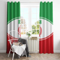 Iran Flag Window Curtain Persian Pride National Colors