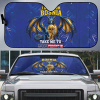 I Am From Bosnia Take Me To America Auto Sun Shade Road to WC 2026