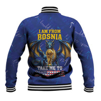 I Am From Bosnia Take Me To America Baseball Jacket Road to WC 2026
