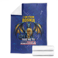 I Am From Bosnia Take Me To America Blanket Road to WC 2026