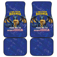I Am From Bosnia Take Me To America Car Mats Road to WC 2026