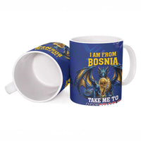 I Am From Bosnia Take Me To America Ceramic Mug Road to WC 2026