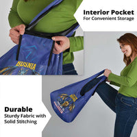 I Am From Bosnia Take Me To America Grocery Bag Road to WC 2026