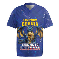 I Am From Bosnia Take Me To America Rugby Jersey Road to WC 2026