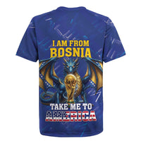 I Am From Bosnia Take Me To America Rugby Jersey Road to WC 2026