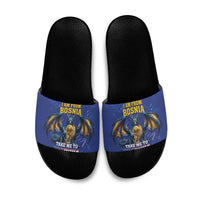 I Am From Bosnia Take Me To America Slide Sandals Road to WC 2026