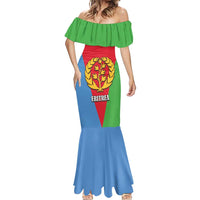 Personalized Eritrea Emblem Mermaid Dress With Flag Color - Wonder Print Shop