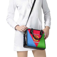 Personalized Eritrea Emblem Shoulder Handbag With Flag Color