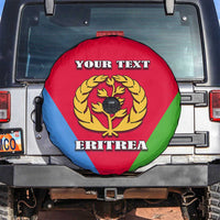 Personalized Eritrea Emblem Spare Tire Cover With Flag Color - Wonder Print Shop