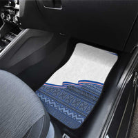 Cape Verde Manatee Car Mats Pattern With Flag Color - Wonder Print Shop