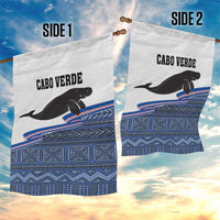 Cape Verde Manatee Garden Flag Pattern With Flag Color - Wonder Print Shop