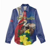 Personalized Sint Maarten Flag Day Women Casual Shirt 40th Anniversary Semper Progrediens