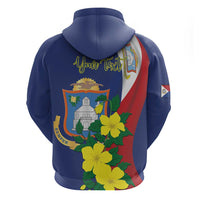 Personalized Sint Maarten Flag Day Zip Hoodie 40th Anniversary Semper Progrediens