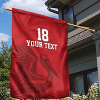 Custom Sint Maarten Football Red Version Garden Flag Go Champion