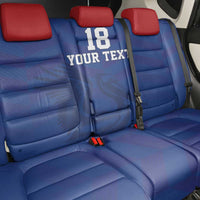 Custom Sint Maarten Football Blue Version Back Car Seat Cover Go Champion