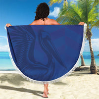 Custom Sint Maarten Football Blue Version Beach Blanket Go Champion