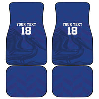 Custom Sint Maarten Football Blue Version Car Mats Go Champion