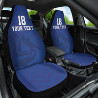 Custom Sint Maarten Football Blue Version Car Seat Cover Go Champion