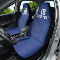 Custom Sint Maarten Football Blue Version Car Seat Cover Go Champion