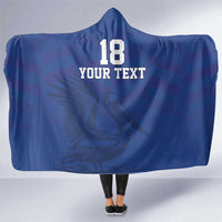 Custom Sint Maarten Football Blue Version Hooded Blanket Go Champion
