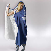 Custom Sint Maarten Football Blue Version Hooded Blanket Go Champion