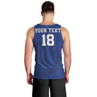 Custom Sint Maarten Football Blue Version Men Tank Top Go Champion